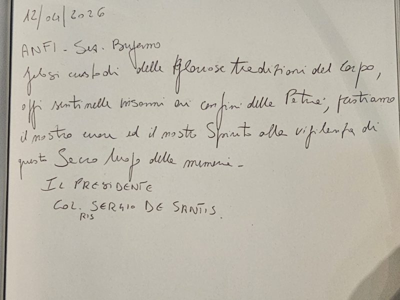 Sudorno ANFI di turno 12.03.26
