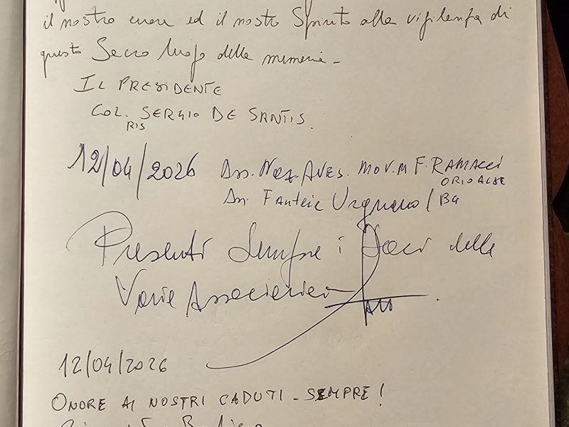 Sudorno ANFI di turno 12.03.26