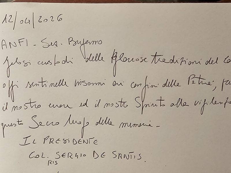 Sudorno ANFI di turno 12.03.26