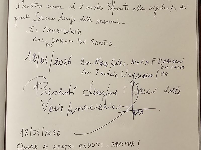 Sudorno ANFI di turno 12.03.26